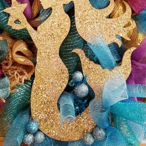 Mermaid wreath - Picture 2 of 3
